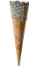 Tall Rainbow Waffle Cone x 90