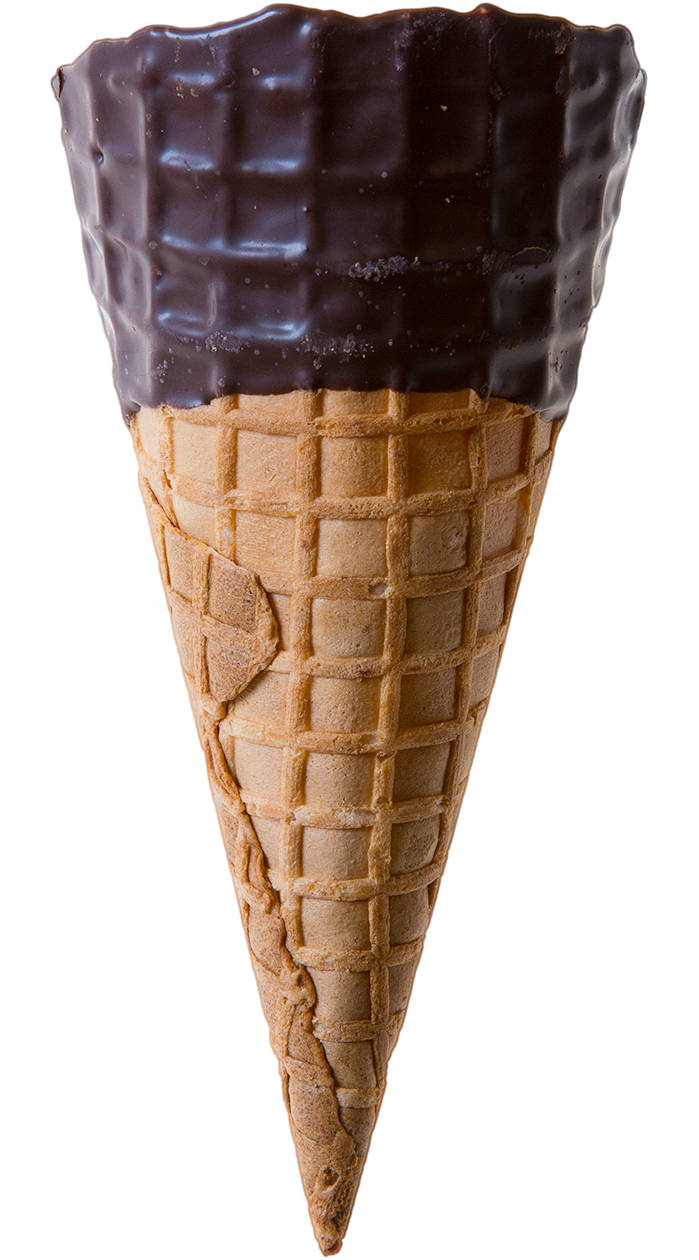 Medium Choc Dip Waffle Cone x 78