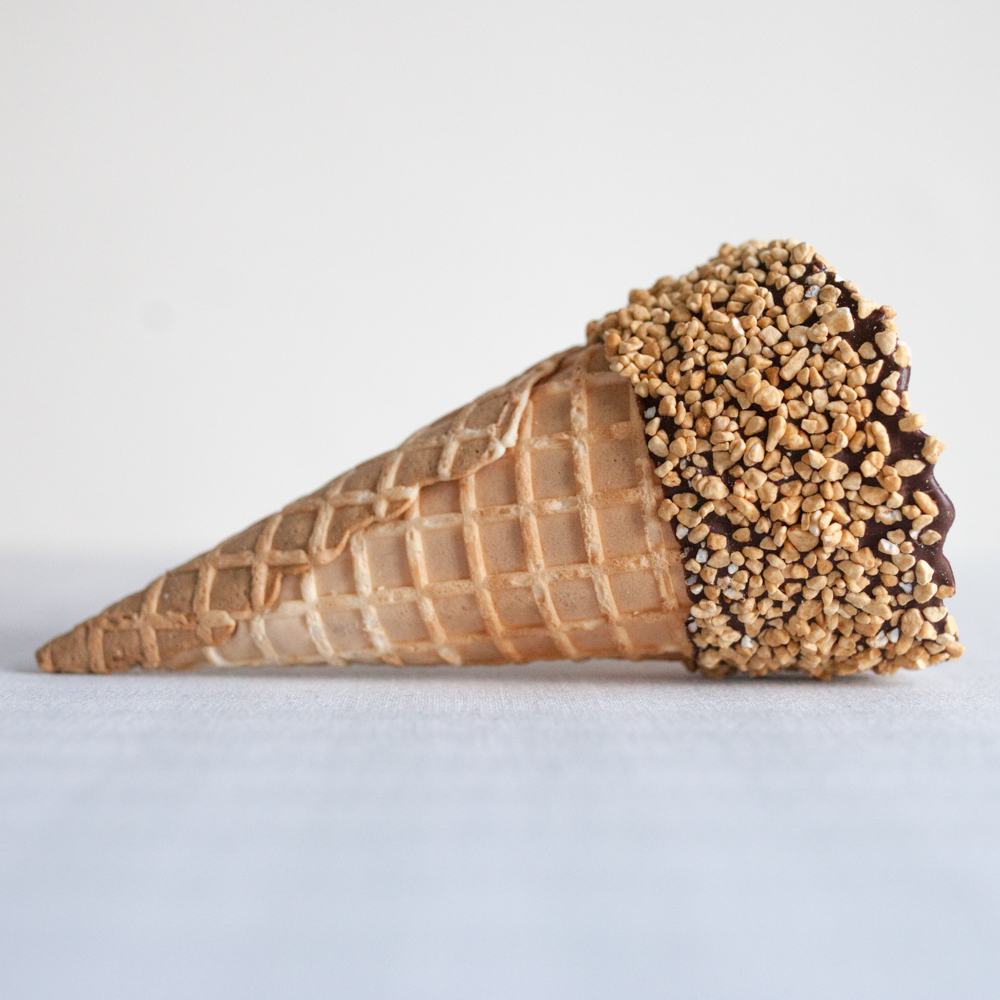 Medium Granellata Waffle Cone (73mm x 155mm)